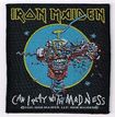 SMALL PATCH/Metal Rock/IRON MAIDEN / Can I Play with Madness (SP)
