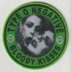 SMALL PATCH/Metal Rock/TYPE O NEGATIVE / Bloody Kisses CIRCLE  (SP)