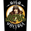 BACK PATCH/Metal Rock/AC/DC / High Voltage (BP)