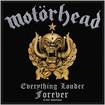 SMALL PATCH/Metal Rock/MOTORHEAD / Everything Louder Forever (SP)