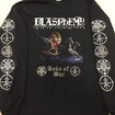 Tシャツ/Black/BLASPHEMY / Gods of War LONGSLEEVE (L)