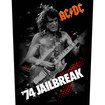 BACK PATCH/Metal Rock/AC/DC / 74 Jailbreak (BP)