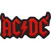 SMALL PATCH/Metal Rock/AC/DC / Horns Logo Shaped (SP)