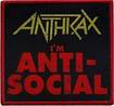 SMALL PATCH/Thrash/ANTHRAX / Anti-Social (SP)