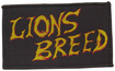 SMALL PATCH/Metal Rock/LIONS BREED / Logo (SP)