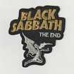 SMALL PATCH/Metal Rock/BLACK SABBATH / The End SHAPED (SP)