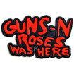 SMALL PATCH/Metal Rock/GUNS N’ROSES / CUT-OUT WAS HERE (SP)