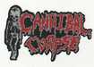 SMALL PATCH/Black Death/CANNIBAL CORPSE / Butchered at Birth Baby SHAPED (SP)
