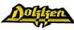 SMALL PATCH/Metal Rock/DOKKEN / Logo SHAPED (SP)