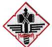 SMALL PATCH/Metal Rock/MANOWAR / Sign of the Hammer SHAPED (SP)