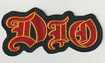 SMALL PATCH/Metal Rock/DIO / Logo SHAPED (SP)