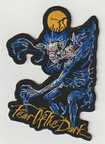 SMALL PATCH/Metal Rock/IRON MAIDEN / Fear of the Dark SHAPED (SP)
