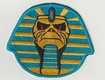 SMALL PATCH/Metal Rock/IRON MAIDEN / Power Slave Face SHAPED (SP)