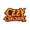 SMALL PATCH/Metal Rock/OZZY OSBOURNE / Logo SHAPED (SP)