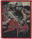 SMALL PATCH/Thrash/SODOM / 40 Yeas of War RED border (SP)