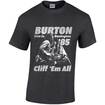 Tシャツ/HeavyMetal/CLIFF BURTON / FLAG RETRO (T-Shirt)