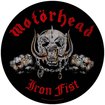 BACK PATCH/Metal Rock/MOTORHEAD / Iron Fist CIRCLE (BP)