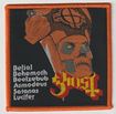 SMALL PATCH/Metal Rock/GHOST / Belial Behemoth Beelzebub 〜 ORANGE border (SP)