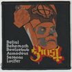 SMALL PATCH/Metal Rock/GHOST / Belial Behemoth Beelzebub 〜 BLACK border (SP)