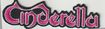 SMALL PATCH/Metal Rock/CINDERELLA / Pink Logo Shaped (SP)