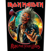 BACK PATCH/Metal Rock/IRON MAIDEN / Run For Your Lives (BP)