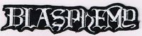 BLASPHEMY / white logo (SP) SHAPED[]