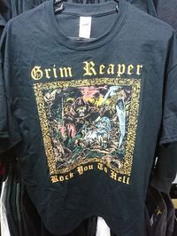 GRIM REAPER / Rock You to Hell (T-SHIRT/XL)[]