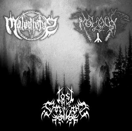 MALEDICTUS/MOLOCH/LOST IN THE SHADOWS / split