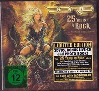 DORO / 25 years in Rock ..and Still Going Strong (2DVD+LIVE CD BOX) 