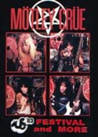 MOTLEY CRUE / US FESTIVAL '83 AND MORE (DVDR)