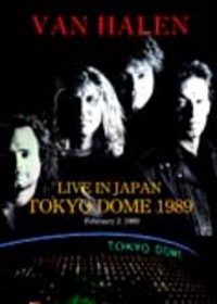 VAN HALEN / LIVE IN JAPAN TOKYO DOME 1989 (DVDR)