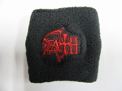 DEATH / Red Logo (リストバンド)