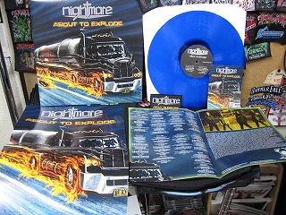 NIGHTMARE / ABOUT TO EXPLODE (LP/Blue vinyl)