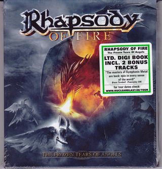 RHAPSODY OF FIRE / The Frozen Tears of Angels (limited digi book)