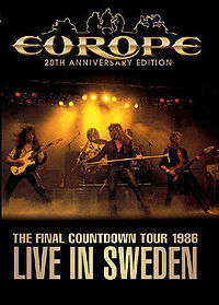 EUROPE / The Final Countdown Tour 1986 Live in Sweden – 20th Anniversary Edition (DVD) 