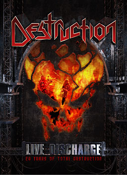 DESTRUCTION / Live Discharge - 20 Years Of Total Destruction (DVD+CD)
