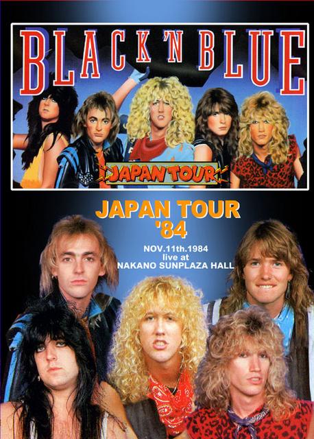 BLACK 'N BLUE / Japan Tour '84 (DVDR)