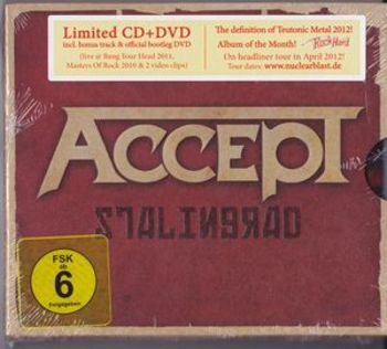ACCEPT / Stalingrad (CD+DVD/Slip)