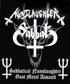SABBAT . NUNSLAUGHTER / Sabbatical Nunslaughter Goat Metal Assault (2tape)