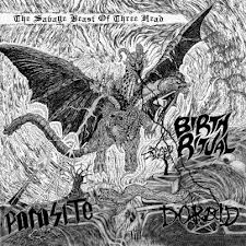 DORAID/PARASITE/BIRTH RITUAL / The Savage Beast of Three Head (12inch/split