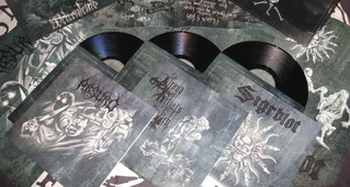 ABSURD/GRAND BELIAL'S KEY/SIGRBLOT / Weltenfeind (gatefold 3LP)