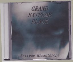 GRAND EXTREME BLACK / Extreme Misanthrope (CDR)