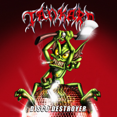 TANKARD / Disco Destroyer (LP / clear/ red) 100 limited