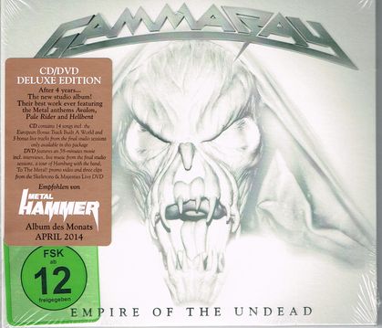 GAMMA RAY / Empire of the Undead (CD/DVD Delux edition digipack)