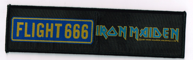 IRON MAIDEN / Flight 666 Logo  (SS)