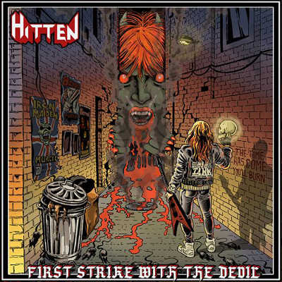 HITTEN / First Strike with the Devil (IRON CURTAIN)