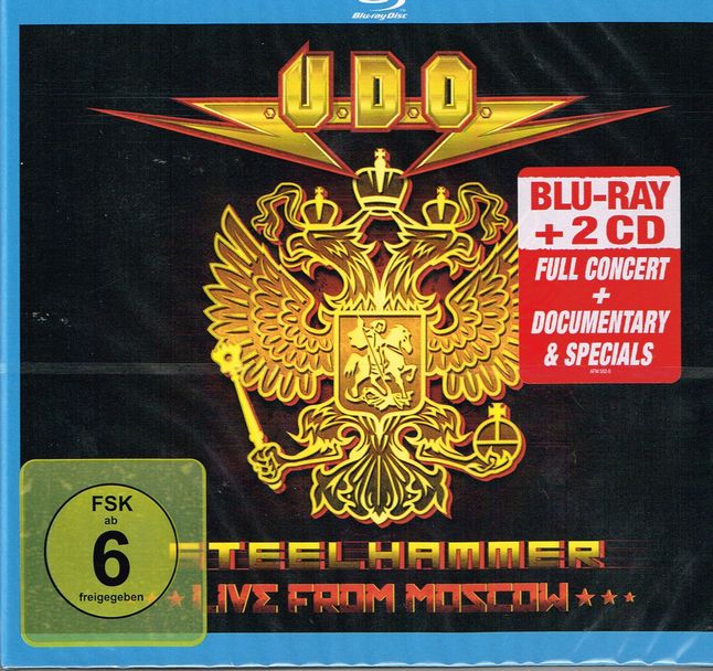 U.D.O. / Steelhammer Live from Moscow (2CD+Blu-ray)