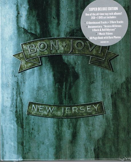 BON JOVI / New Jersey Delux edition (2CD+DVD)