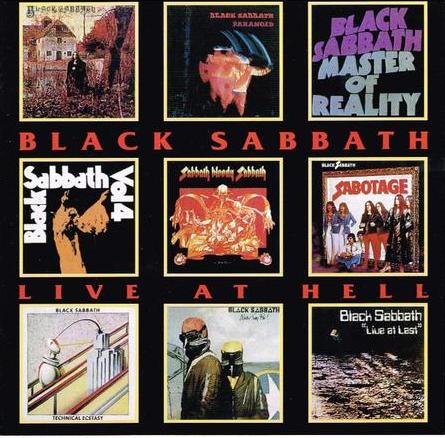 BLACK SABBATH / LIVE AT HELL (1CDR)