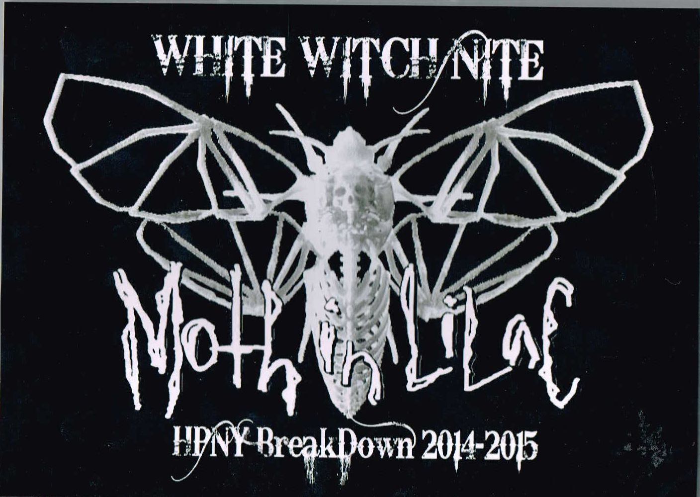 Moth in Lilac / White Witch Nite - HPNY Breakdown 2014-2015 (特典：お年賀状）